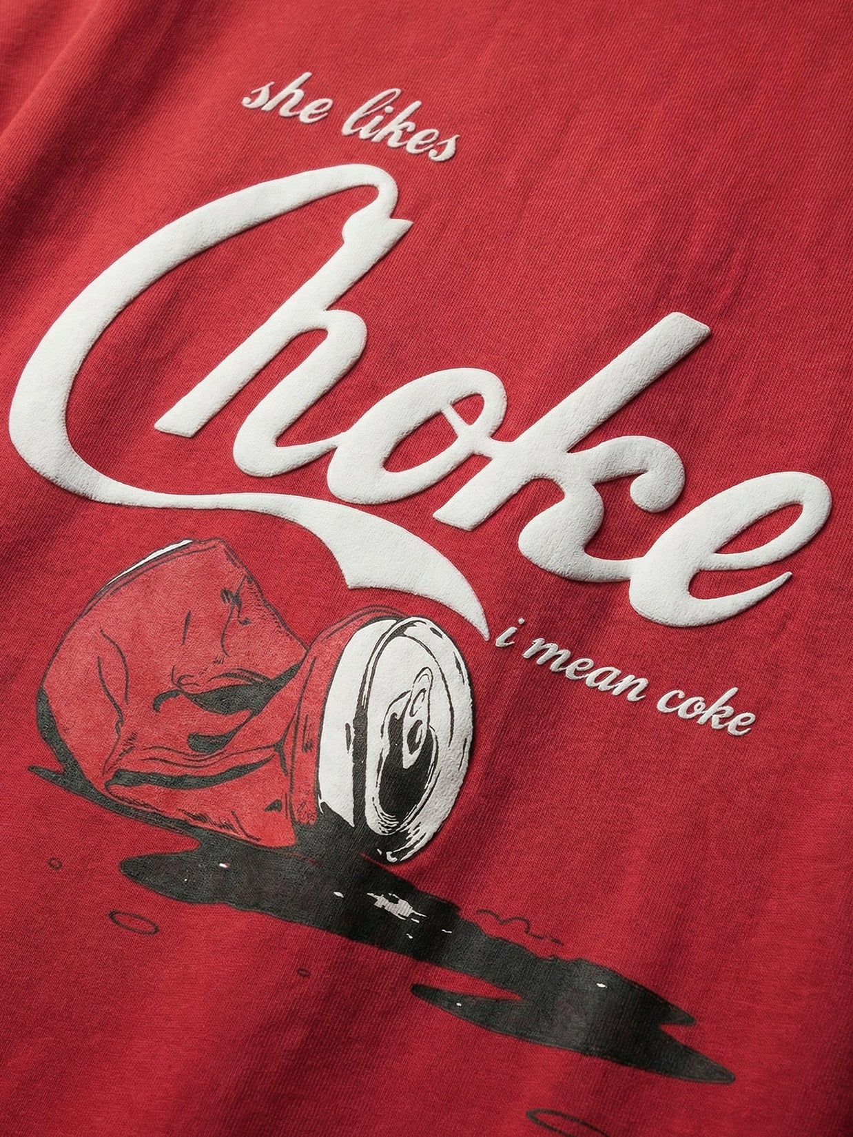 Choke or Coke Graphic T-Shirt-thumbmail-4