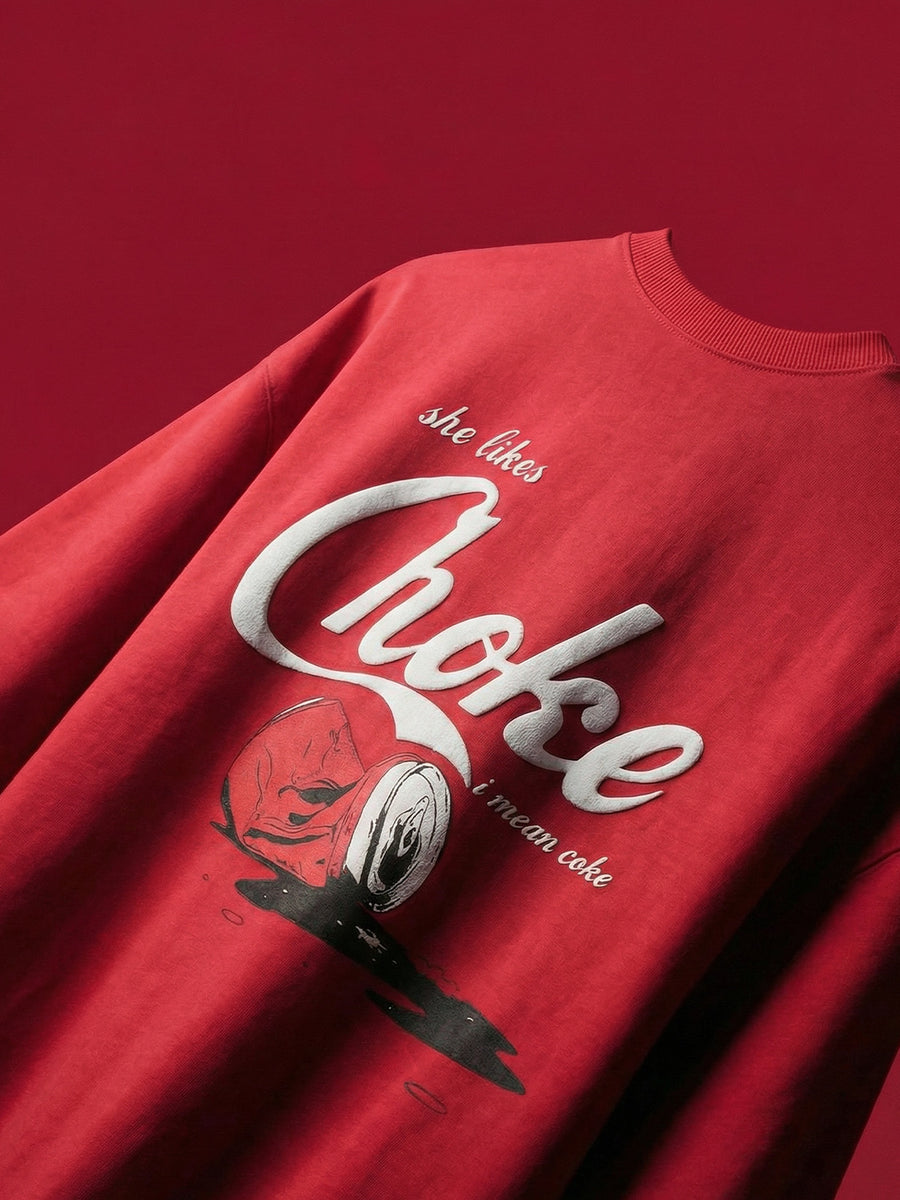 Choke or Coke Graphic T-Shirt