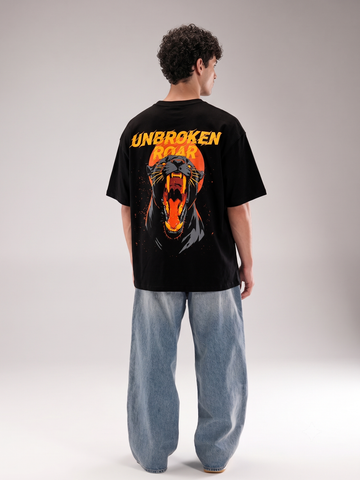Black Unbroken Roar T-Shirt