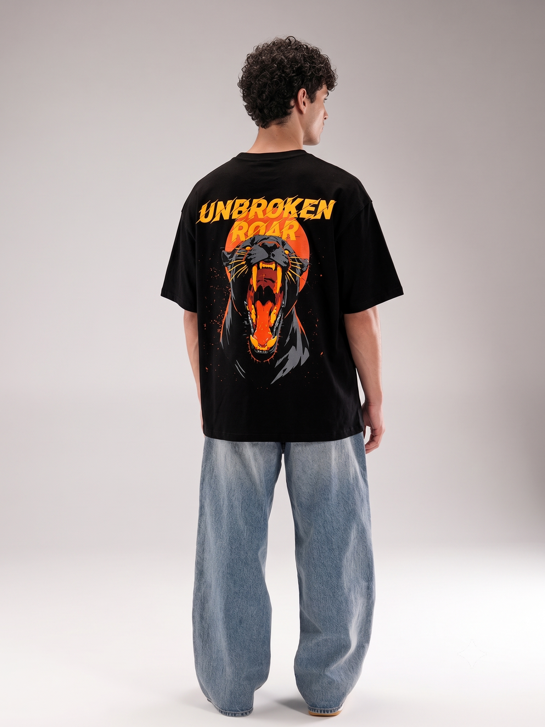 Black Unbroken Roar T-Shirt