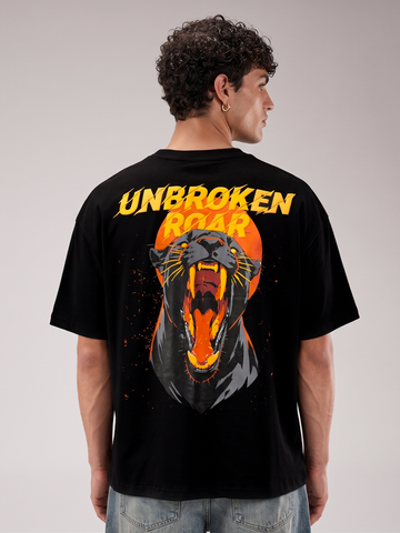 Black Unbroken Roar T-Shirt