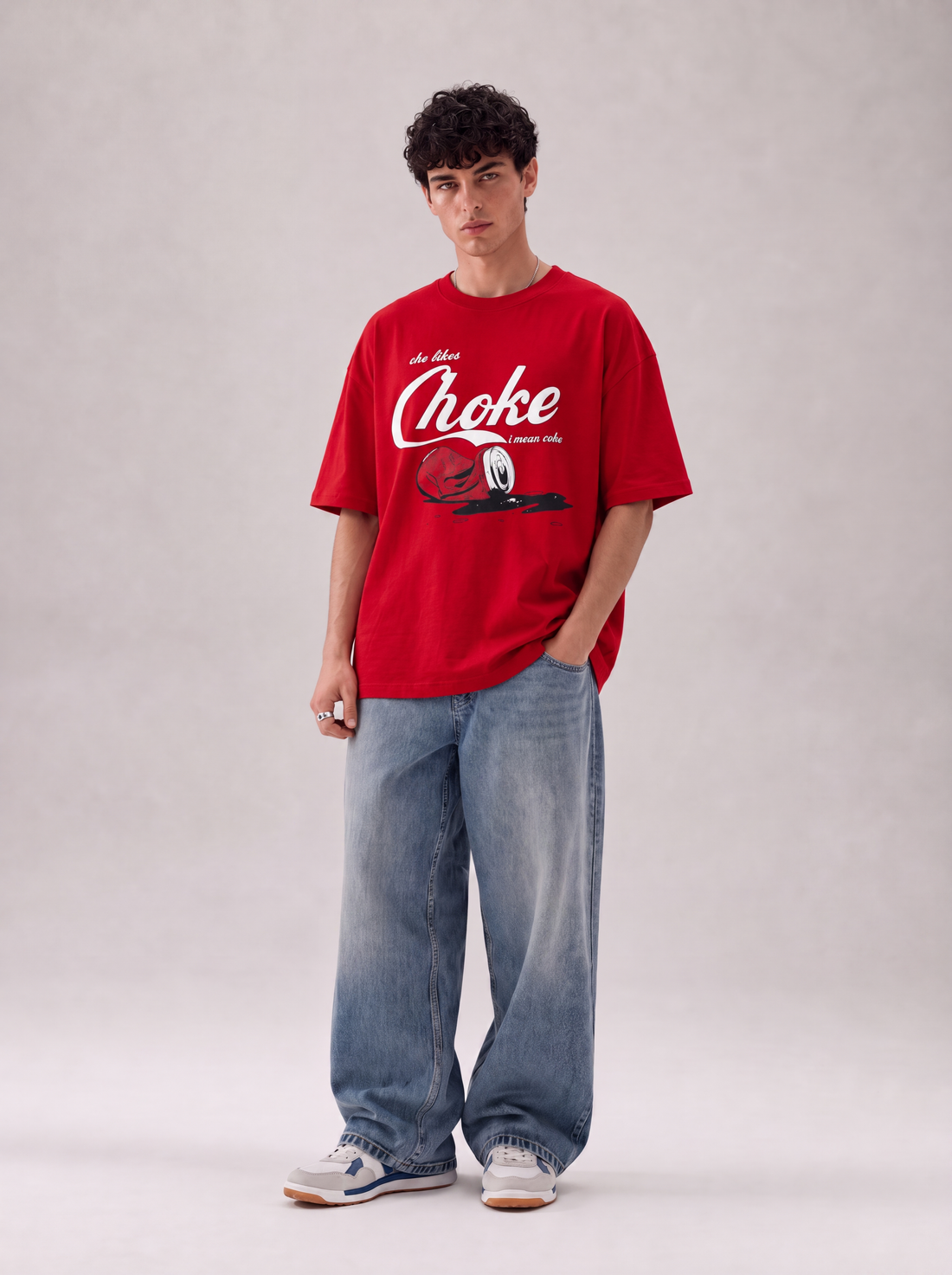 Choke or Coke Graphic T-Shirt