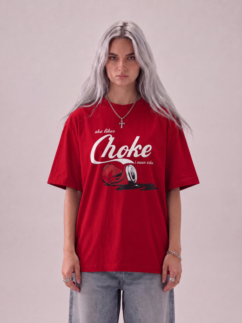 Choke or Coke Graphic T-Shirt