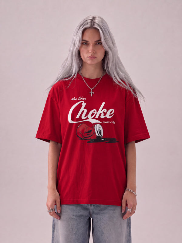 Choke or Coke Graphic T-Shirt
