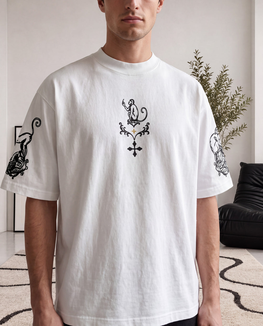 LAZY MONKEY TSHIRT