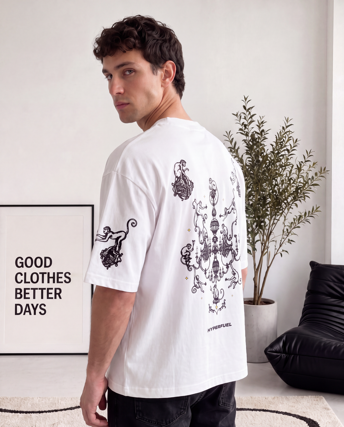 LAZY MONKEY TSHIRT